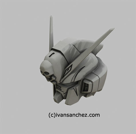 crossbone gundam x1 x2 x3 3d mesh cg sandrum
