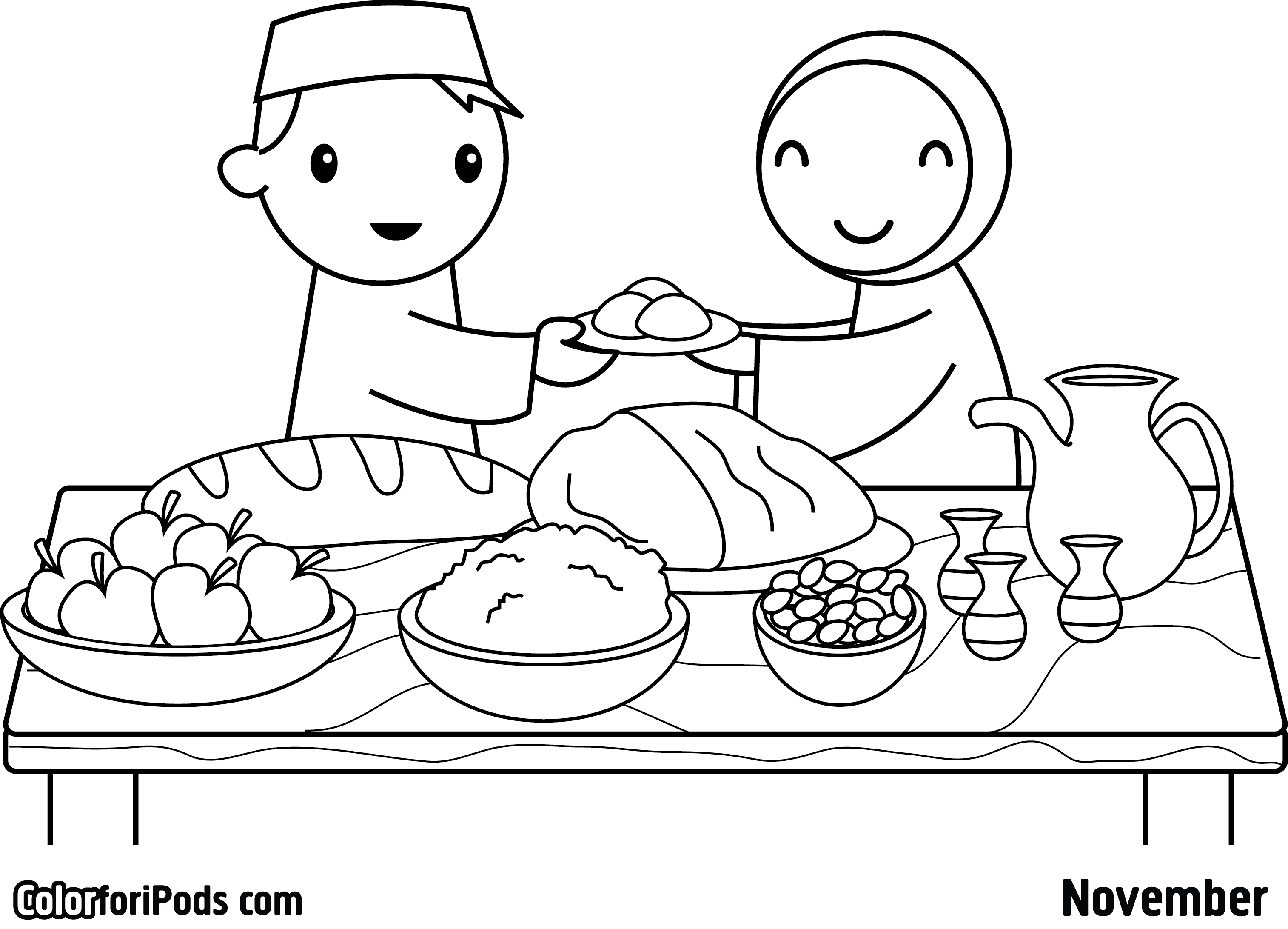 Ramadan coloring pages to download and print for free
