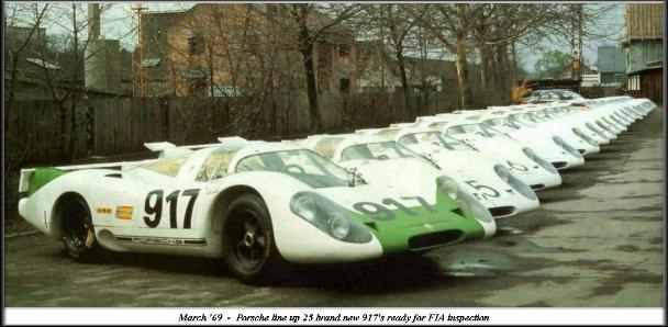 Porsche 917 History