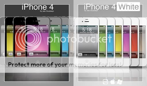 iPhone 4 PNG Icons