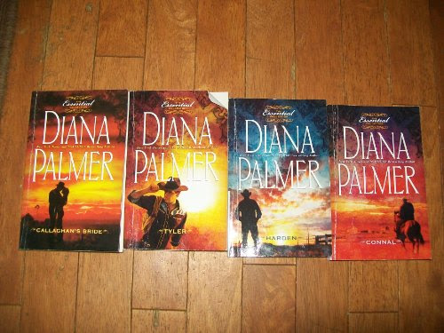 4 Book Lot Diana Palmer (Connal, Harden, Callaghan's Bride, Tyler), by palmer