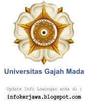 Lowongan Kerja Universitas Gadjah Mada (UGM) Yogyakarta