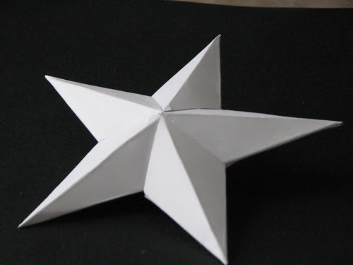 3 Dimensional Star Ornament 006