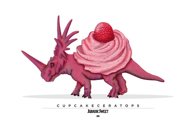 The Cupcakeceratops And Other Delicious Dinosaur Mash-Ups
