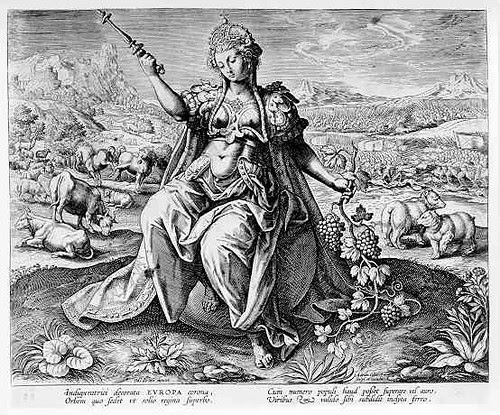 Collaert EUROPA 1551 - 1600