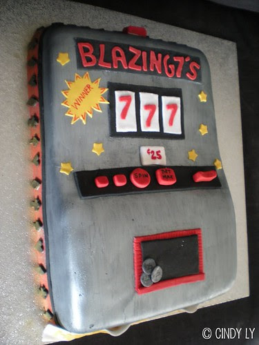 Slot Machine Cake by Cindy's Epic Cakes