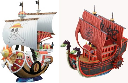 ワンピースの船のフィギュアが凄い 海賊船 海軍軍艦を忠実に再現 One Piece ワンピース 道場 アニメ 漫画 まにあ道 趣味と遊びを極めるサイト