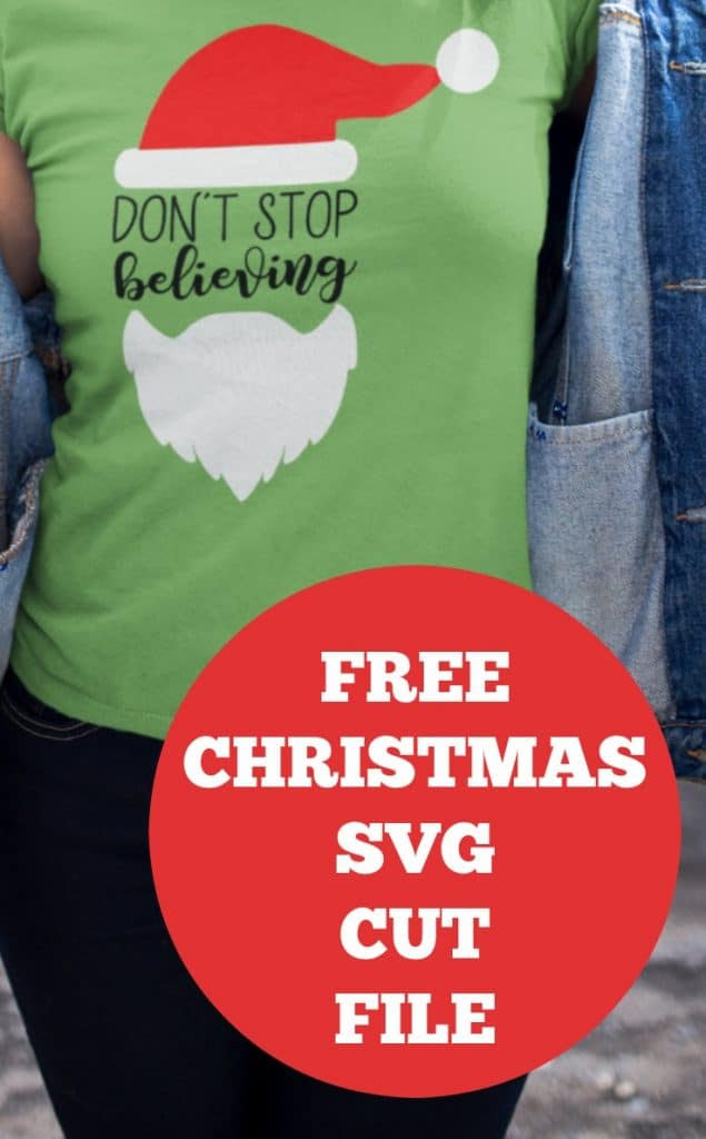 Free Christmas Santa SVG Cut File with Commercial Use ...
