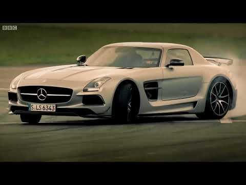 Petrol vs Electric | Mercedes SLS AMG Battle | Top Gear