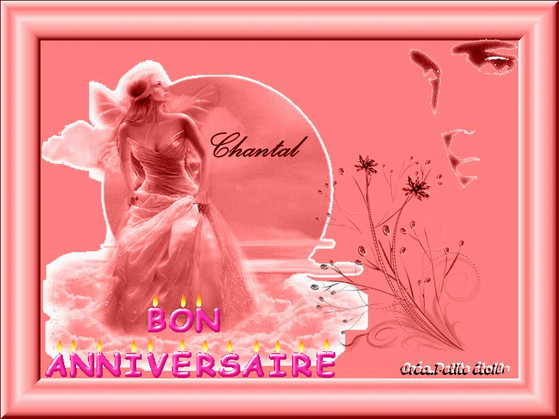 Joyeux Anniversaire Chantal