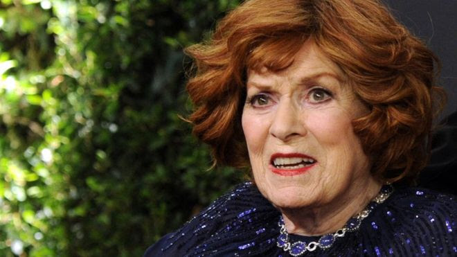 Actress Maureen O'Hara pictured in 2014
