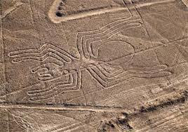 Garis-garis Nazca motif kera.