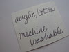 washing instructions