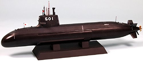 1/350 海上自衛隊潜水艦 SS-501 そうりゅう型 (塗装済半完成品)