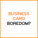 Business Card Boredom? Not with moo.com!