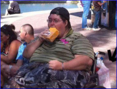 Image result for obese woman eating cheese