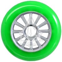 YAK Scooter Wheel Green/Silver 100mm