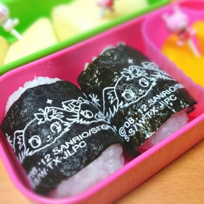 ジュエルペットのプリント海苔 岩元家のお弁当