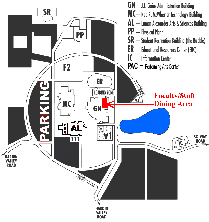 Pellissippi Hardin Valley Campus Map East Tennessee Geological Society