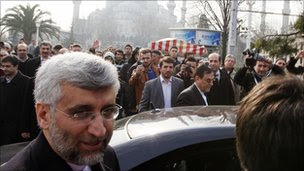 Saeed Jalili in Istanbul, 21 January 2011