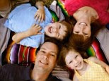 Happier times: People who knew the Murches described them as devoted to their two children and their church 