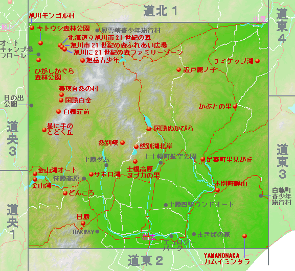 北海道のキャンプ場紹介 道東1