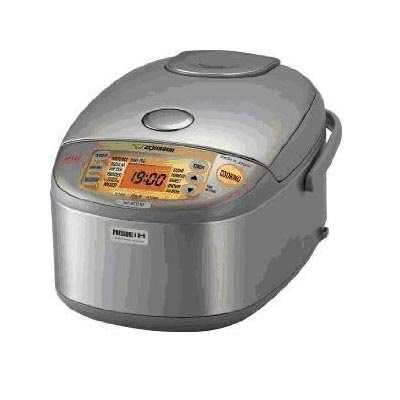 Zojirushi NP-HTC10 Induction Heating 5-1/2-Cup Pressure Rice Cooker and Warmer