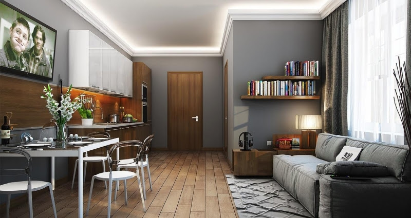 Offene Küche mit Wohnzimmer - Pro, Contra und 50 Ideen