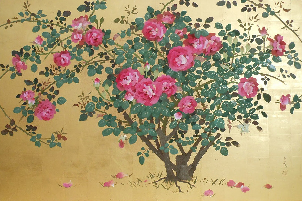 湯口絵美子オフィシャルサイト 薔薇ノ花サク