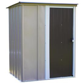 ... Storage Shed (Common: 5-ft x 4-ft; Interior Dimensions: 4.52-ft x 3.59