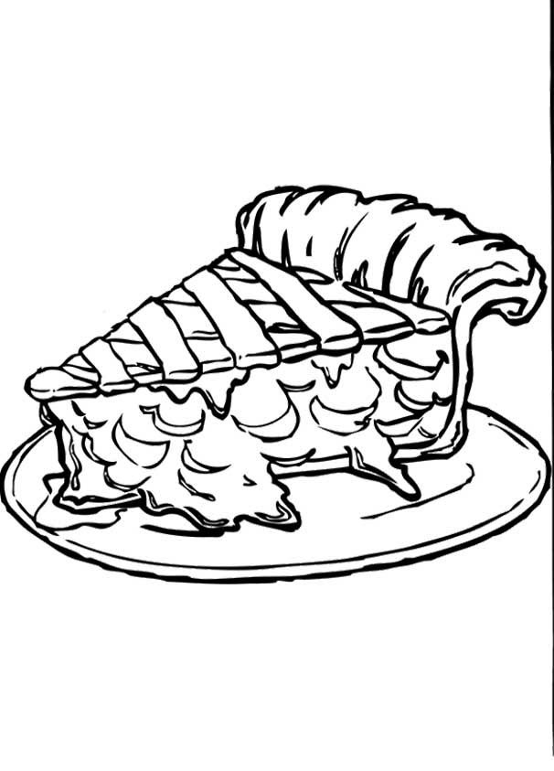 Download Apple Pie Coloring Pages - Food Coloring Pages : Coloring Pages - Coloring Home