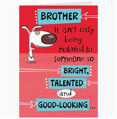 Choose from a variety of free printable greeting card designs to wish your family and friends a happy birthday! free printable birthday cards for brother birthdaybuzz