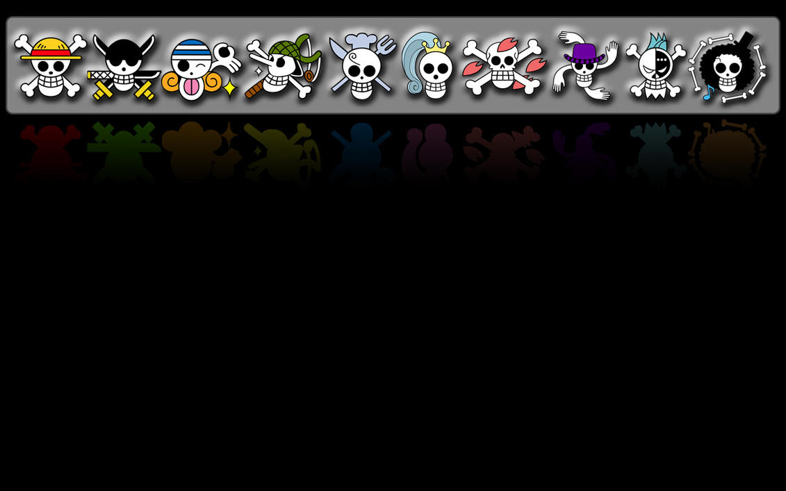 One Piece skull Wallpaper by ~zerocustom1989 on deviantART