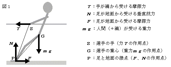 綱引きの力学