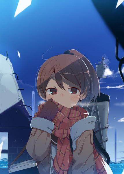 艦これ 無表情なところや笑顔がかわいい敷波の高画質壁紙画像 イラストまとめ 写真まとめサイト Pictas