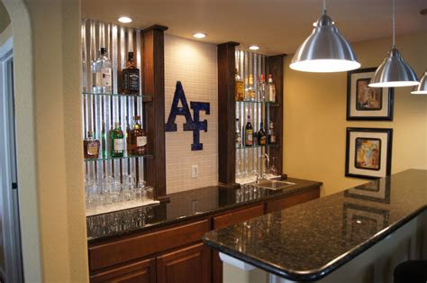 personal  bar project created pillars   maple