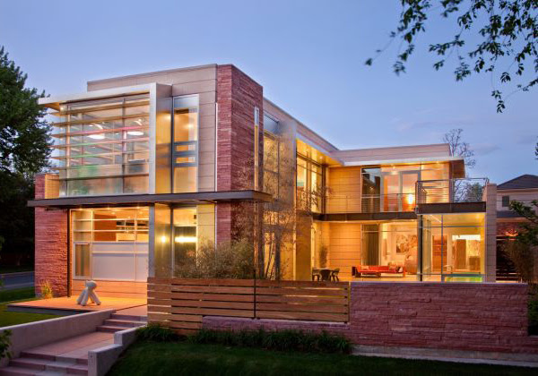 Wood Luxury Modern Home 