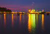 After sunset at Woodlands Waterfront