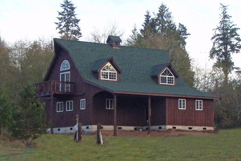 Barn Home Pole Style House Plans