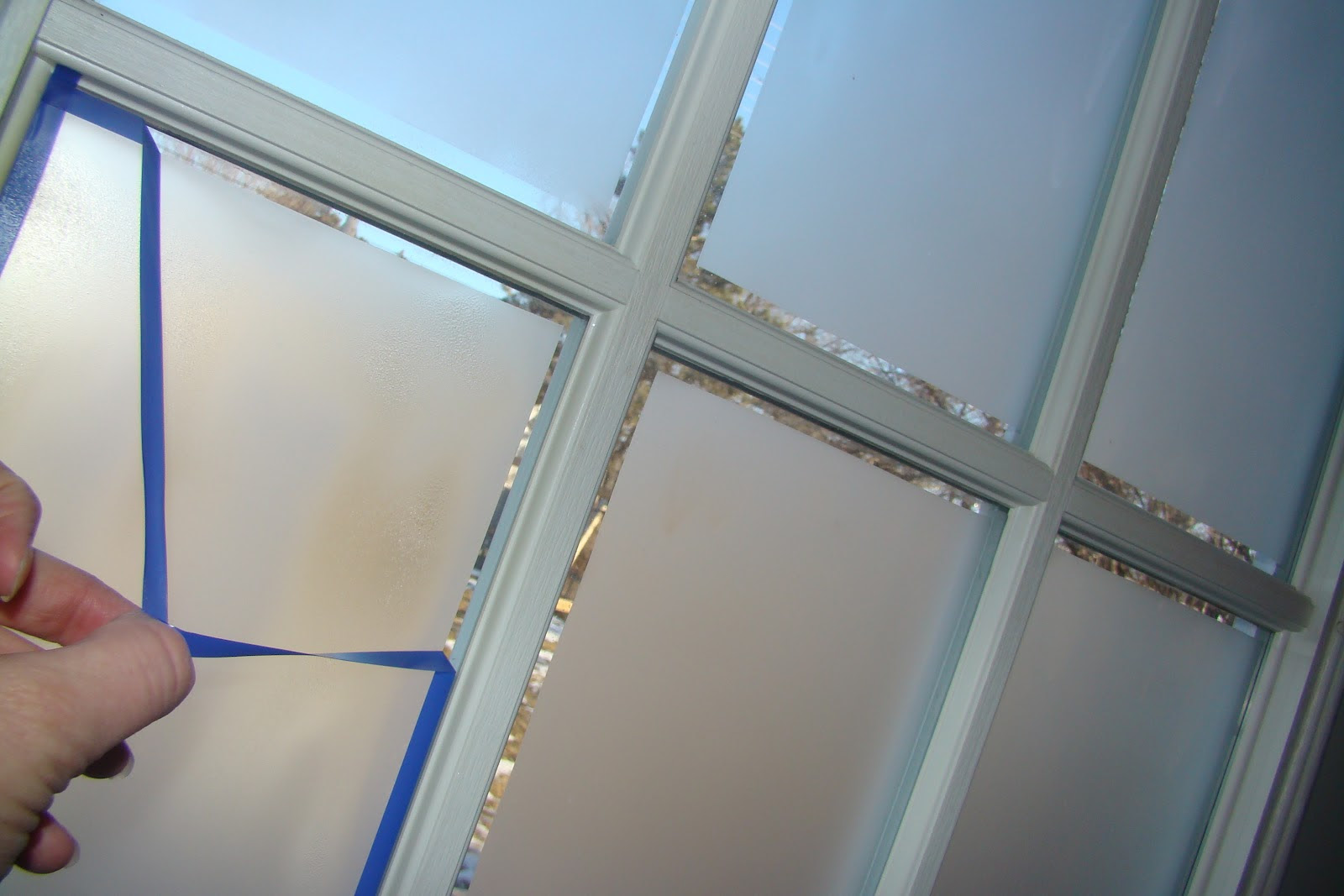 Frosted Glass Window