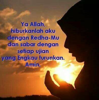 Gambar DP BBM Sabar Menghadapi Masalah dan Cobaan 