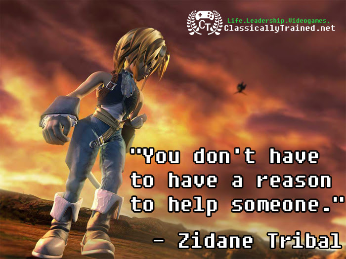Video Game Quotes: Final Fantasy IX on Helping Others ...