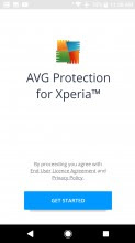 AVG Protection Pro - Sony Xperia XZ1 review