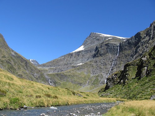 Waterfall Face from Waterfall Flat