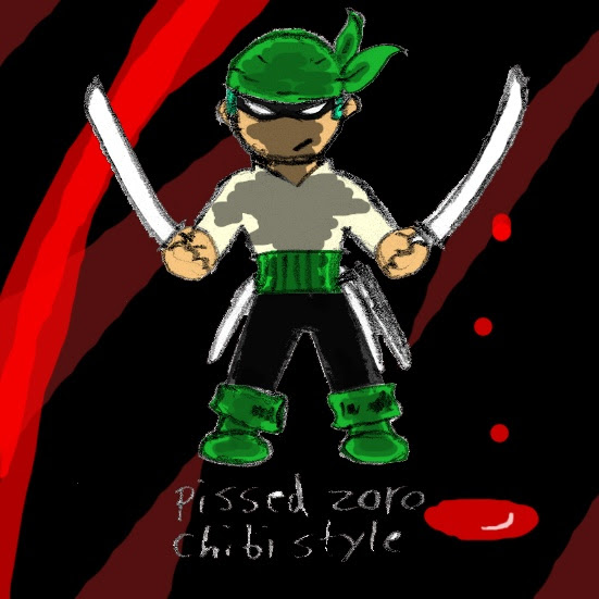 Juraquille Mihawk And Zoro