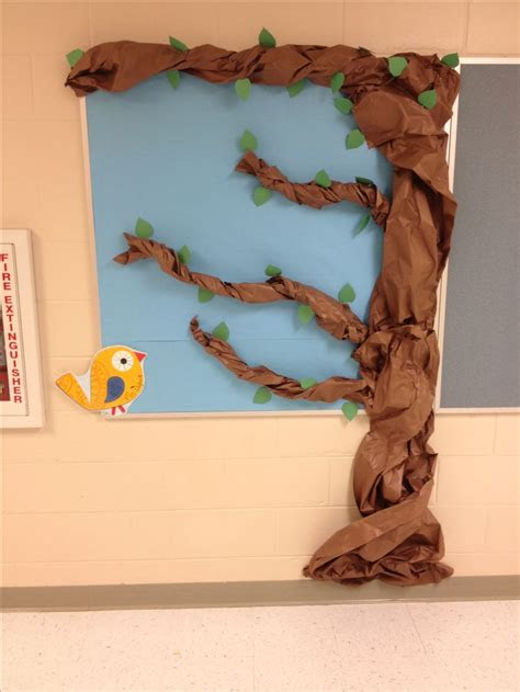paper tree classroom ideas pinterest