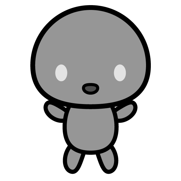 かわいいエイリアンの無料イラスト 商用フリー オイデ43