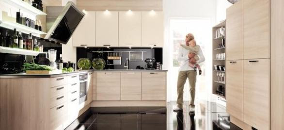 modern kitchen interior design and decoration