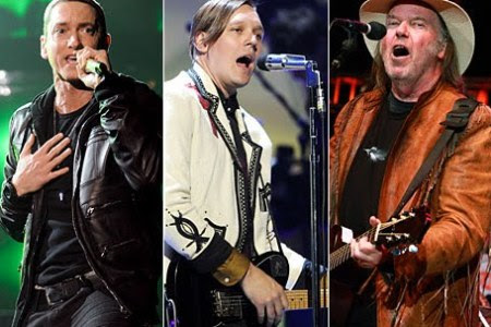 Eminem, Arcade Fire & Buffalo Springfield to play Bonnaroo 2011