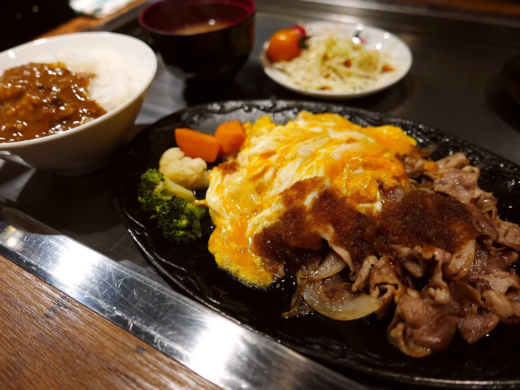 柔らかいお肉にトロプル玉子が絡むトンタマ お好み焼き屋さんのお値打ちランチ 北浜 とん平 北浜店 Mのランチ